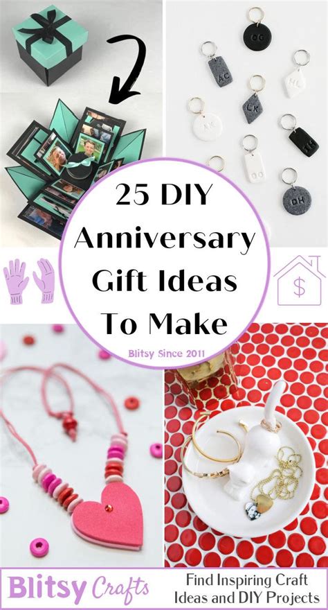 diy anniversary presents|More.